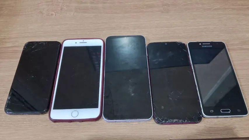Lote De Celulares Usados Com Defeito