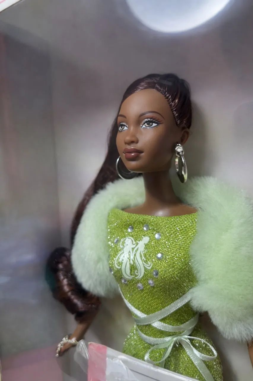 Barbie Collector Pink Label Gemini -Zodiac Collection GÊMEOS/Cert Lacr(Orig Mattel)2004 - Foto 2