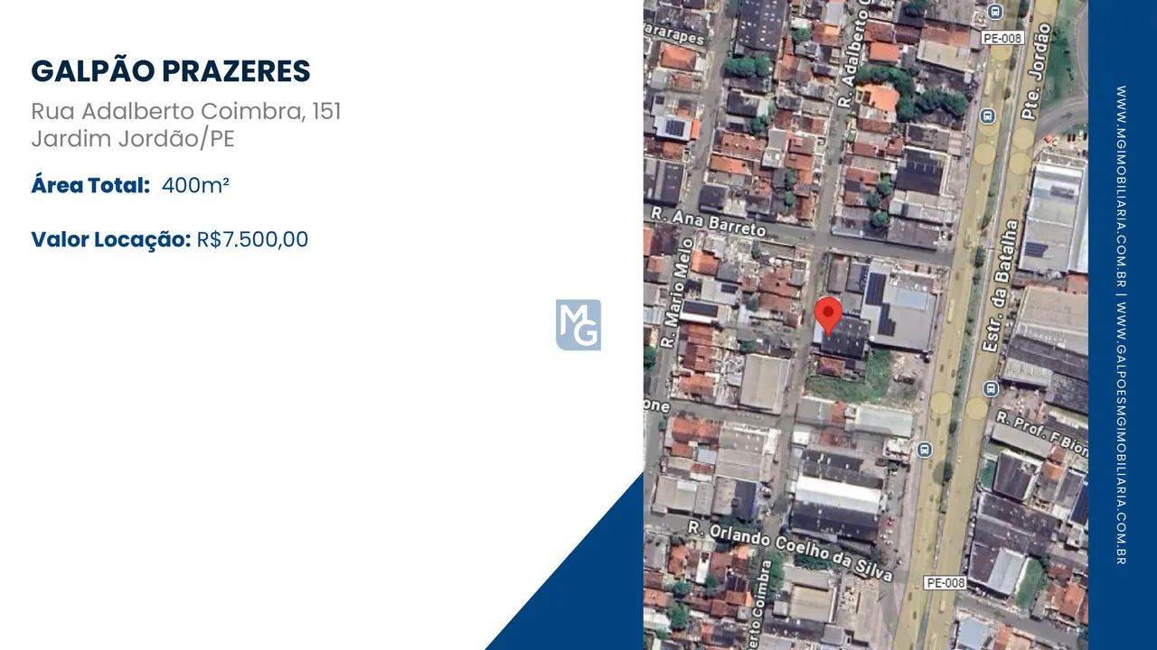 Galpão Prazeres - 400m² - Galpão Prazeres 400m² - Foto 2