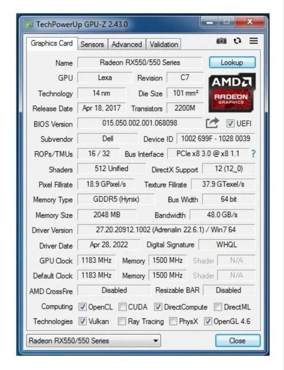 Placa de vídeo AMD 550 Gddr5 Low Profile - Foto 5