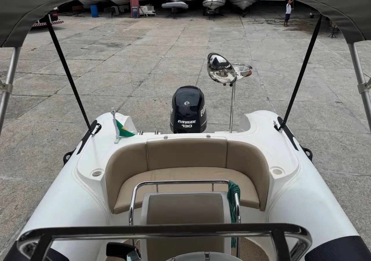 Zefir G600 2014 Impecável + Evinrude 130HP (190h) | Pronto pra Navegar - Foto 8