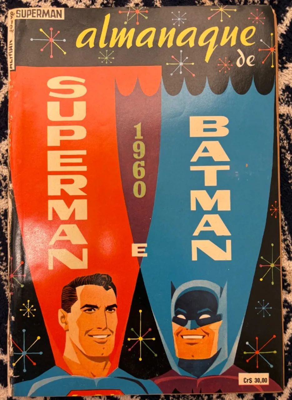 Almanaque de Superman e Batman 1960 REFILADO EBAL