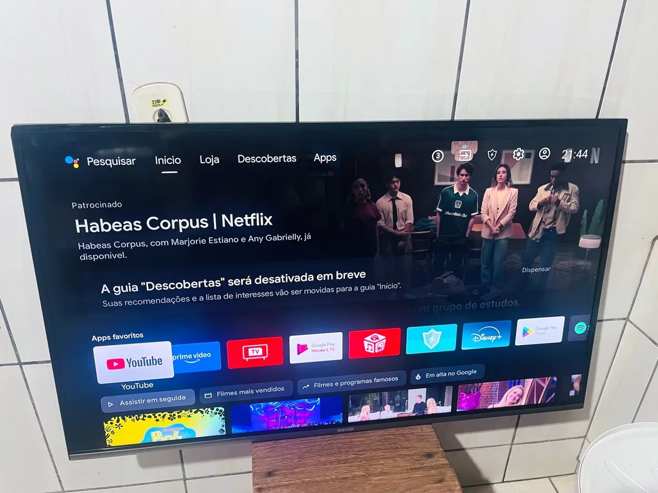 Smart Tv 50 polegadas 4k Android  - Foto 2
