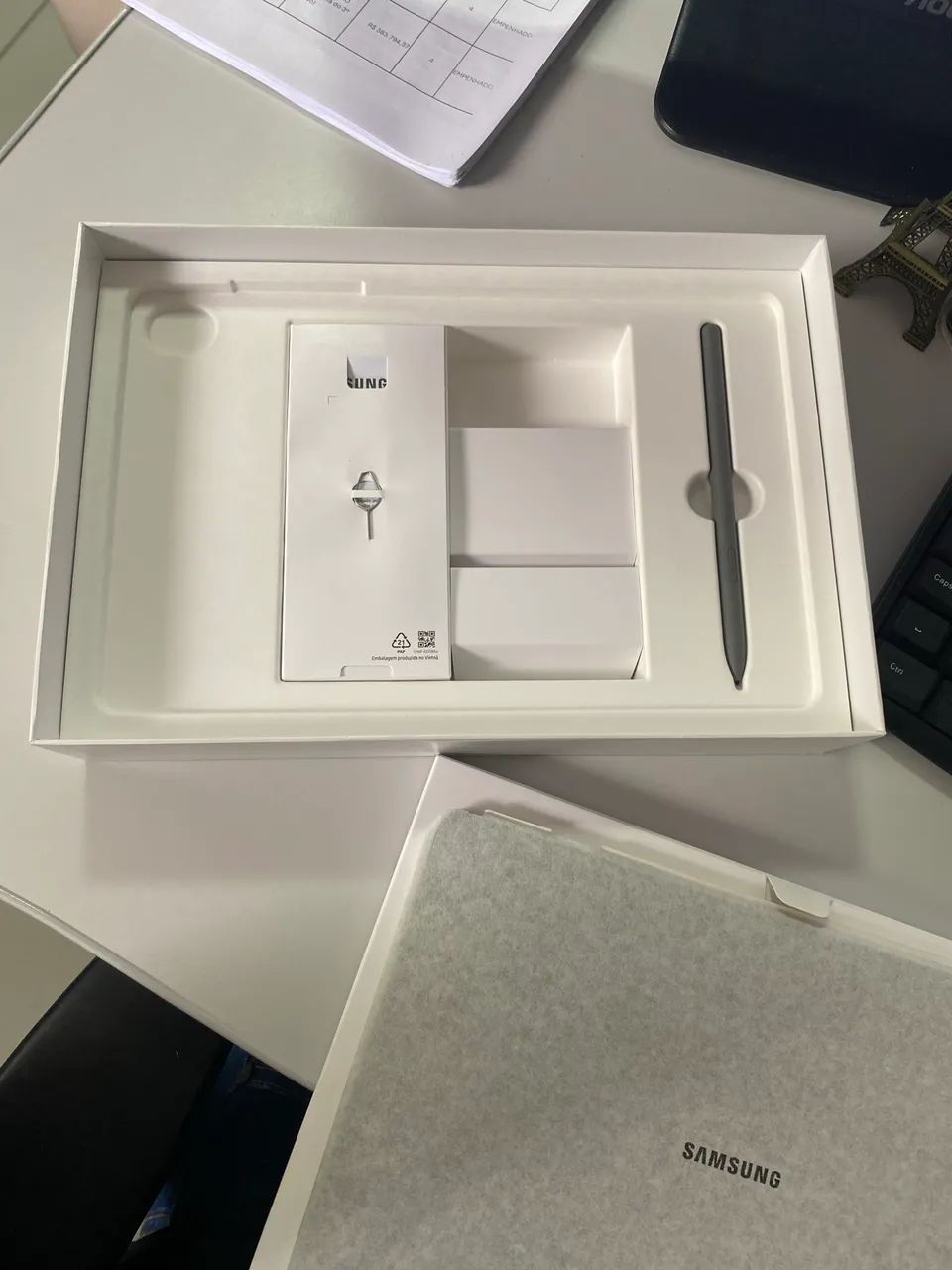 Vendo ou troco - Tablet Samsung Galaxy Tab S9 FE - 128 GB - Foto 4