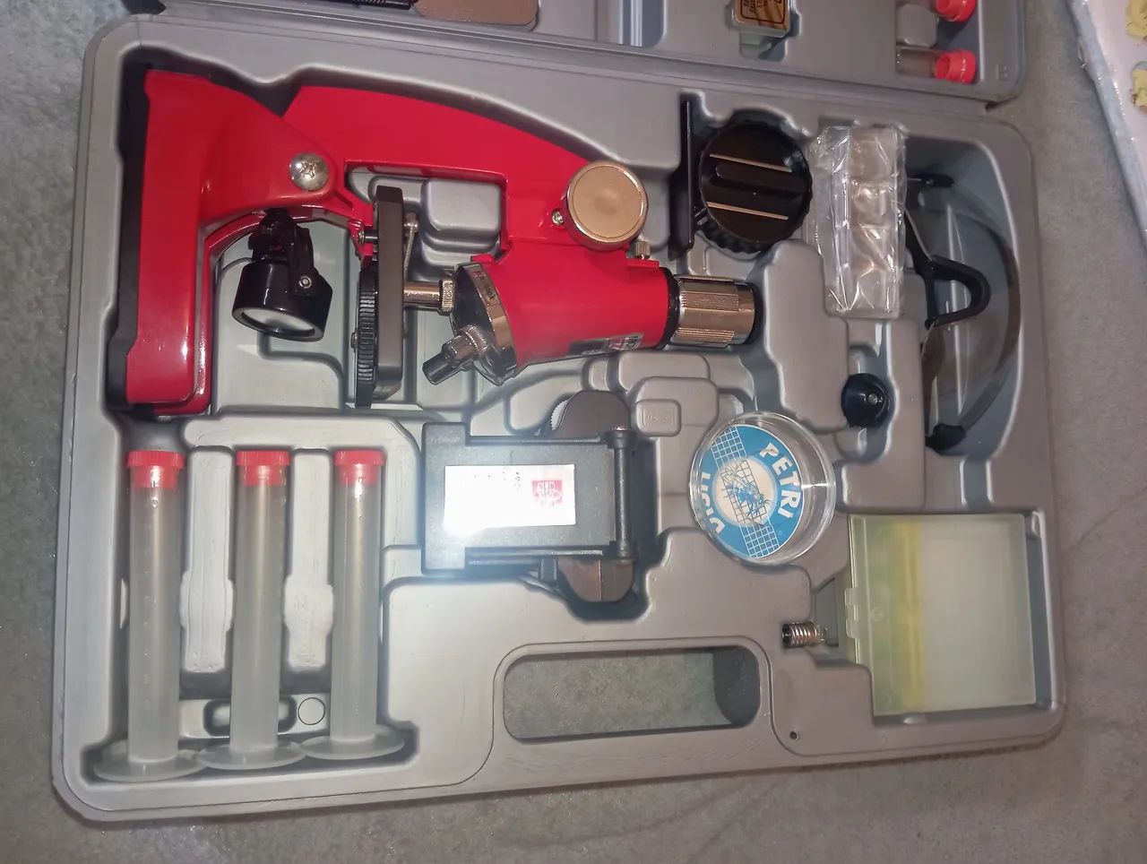 Kit Microscópio Com 27 peças - Foto 4