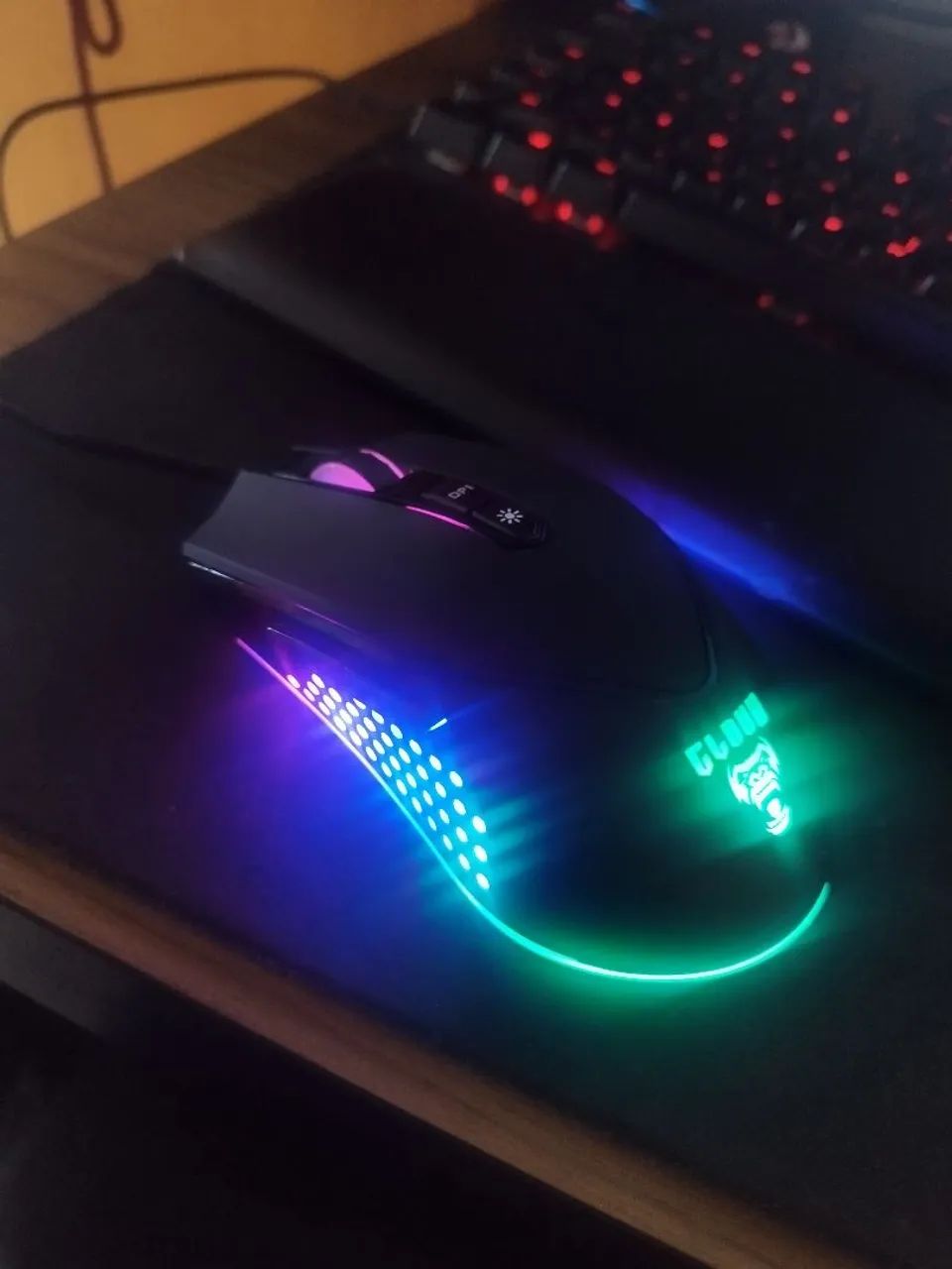 MOUSE CLANM GAMER RGB 10K DPI - Foto 2