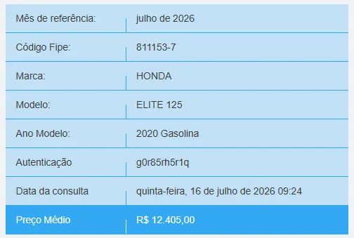 Honda Elite 125 - 2020/2020 | Baixa Km | Impecável - Foto 7