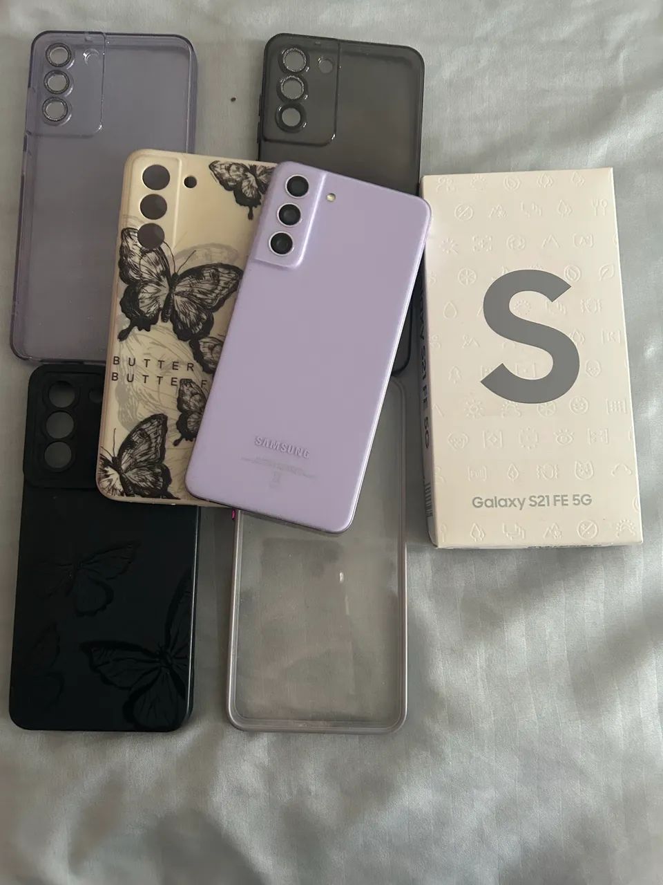 Celular S21FE + Capinhas