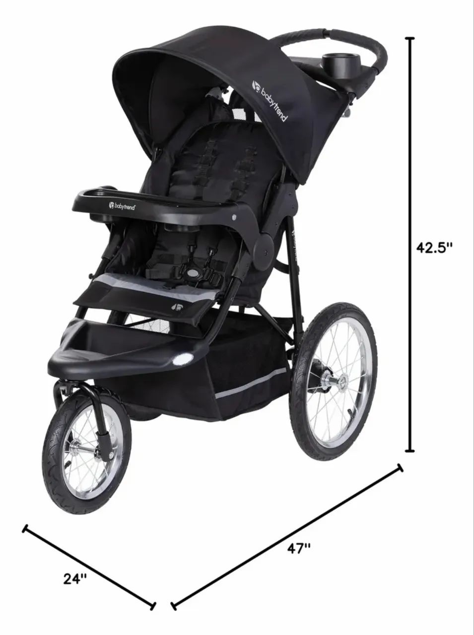 Carrinho de bebê baby trand expedition - Foto 2