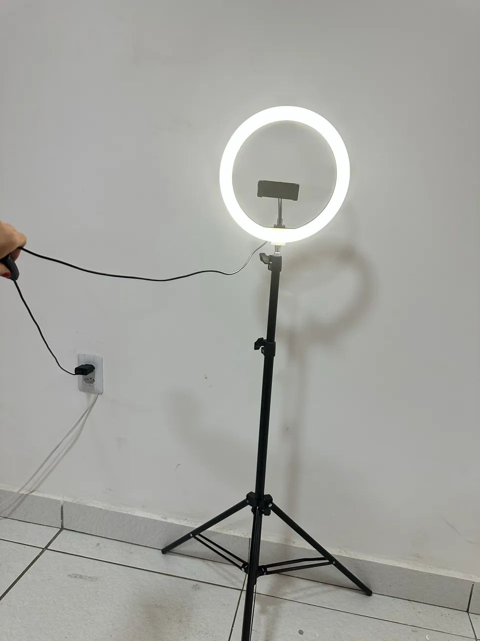 Ring Light Iluminador 10 Polegadas Com Tripé De 2.10 Metro SU - Foto 3