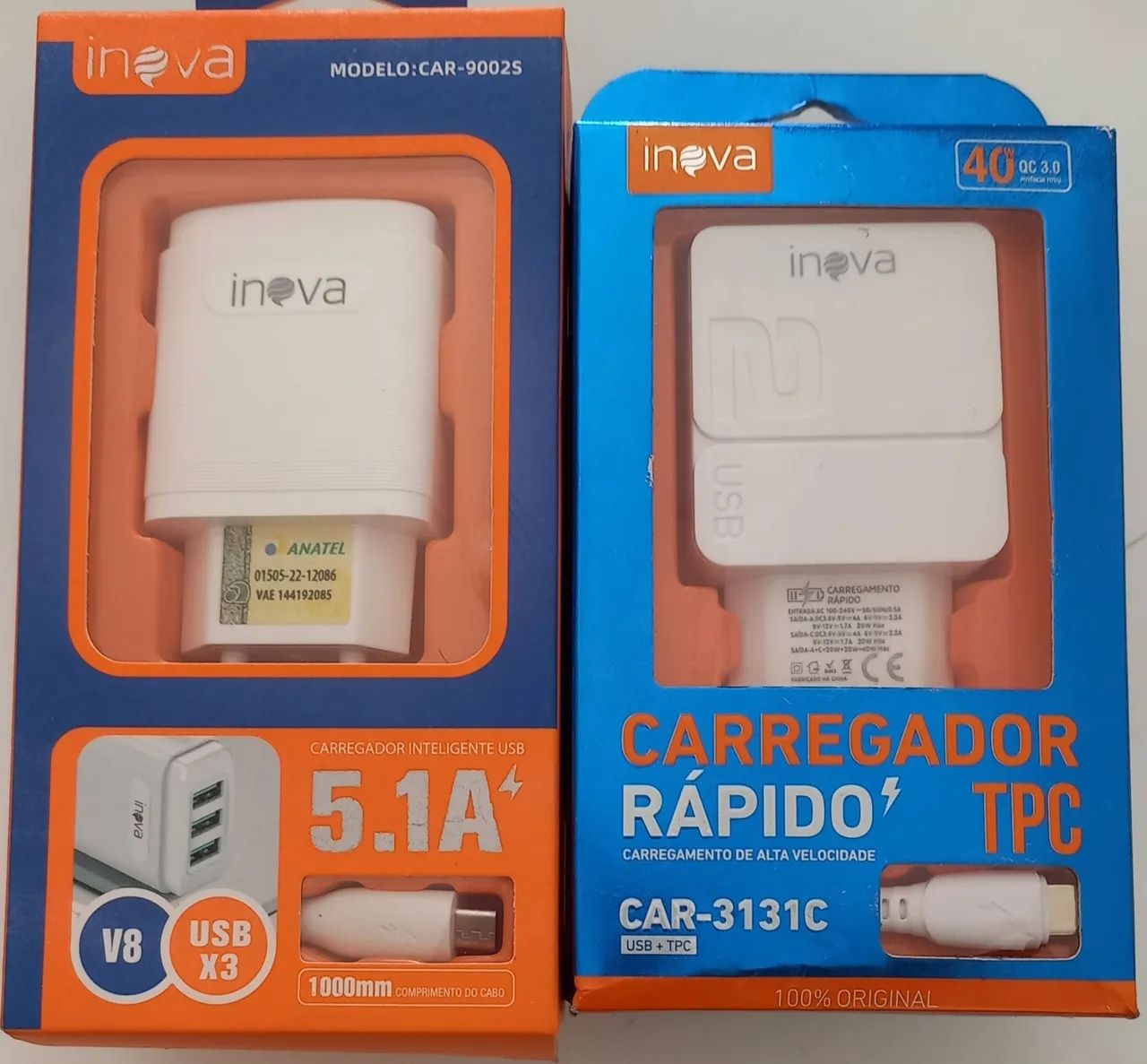 Carregadores Para Celular Tipo C e V8 / Fazemos entrega  - Foto 2