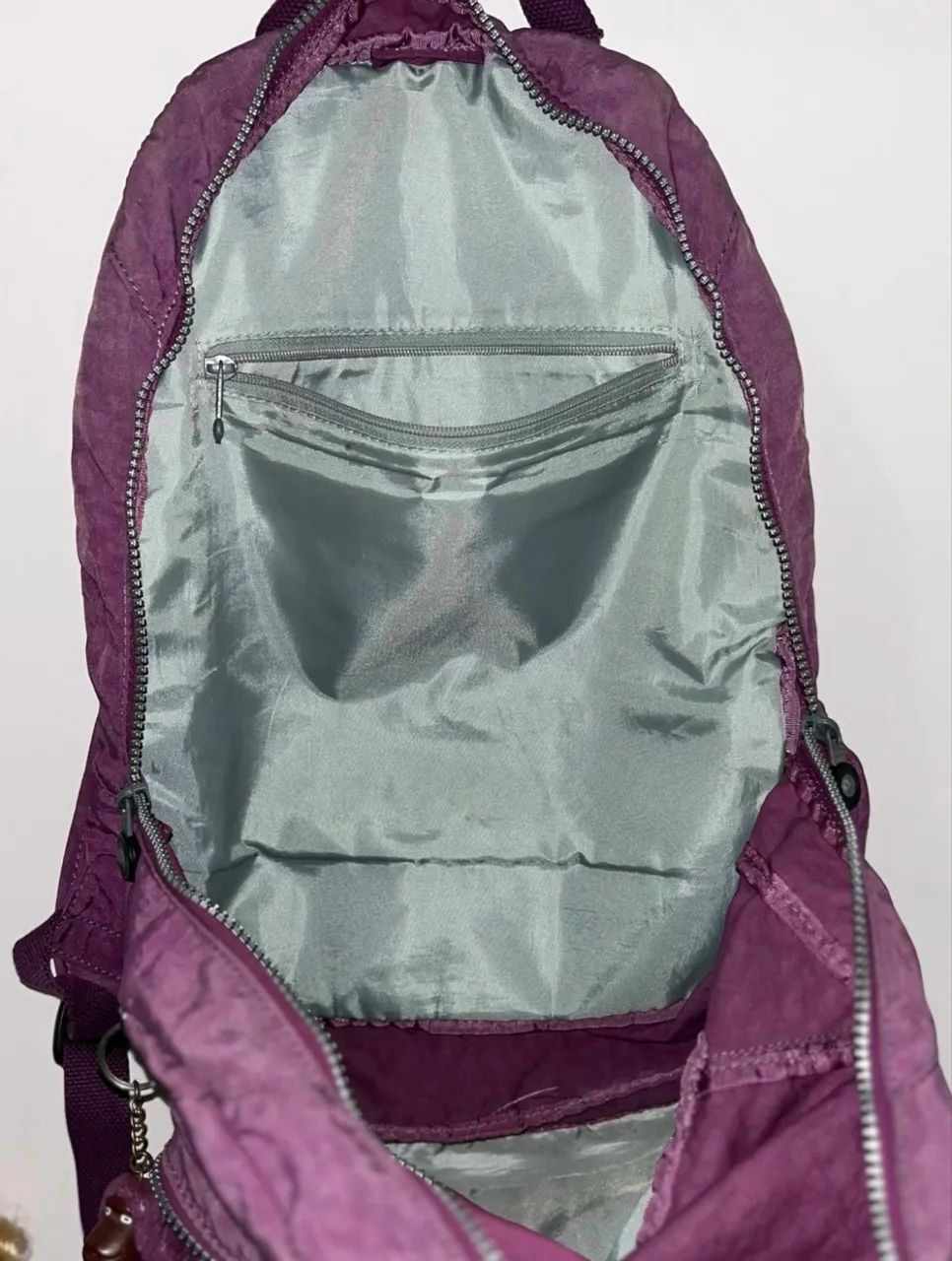 Mochila Kipling Roxa G - Foto 4
