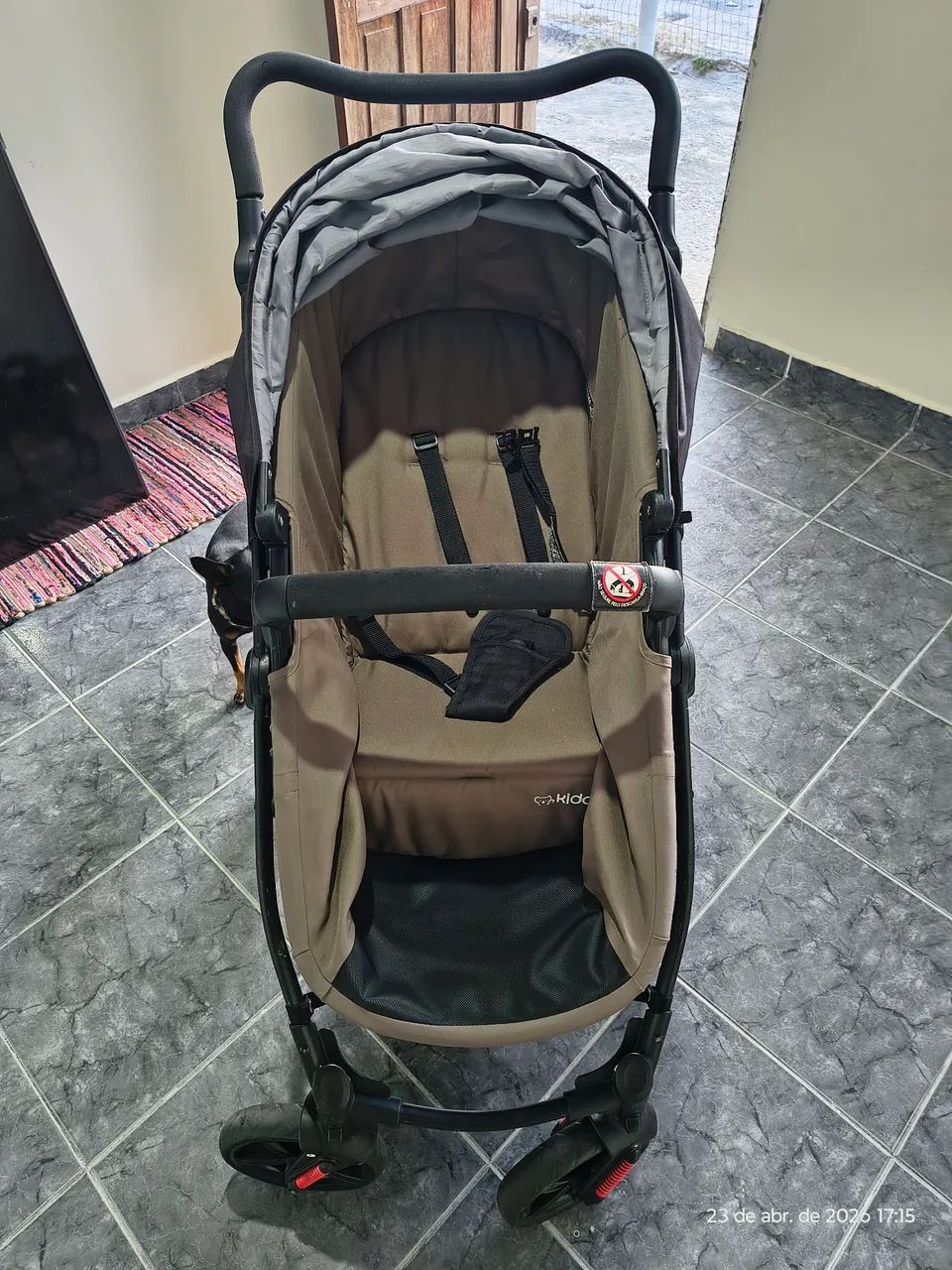 Carrinho de bebê Moisés  Kiddo - Foto 4