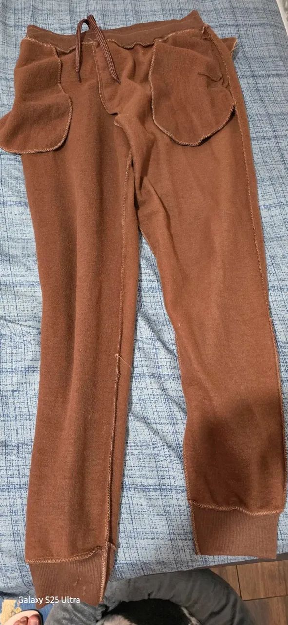 Calça de moletom masculina (Jogger slim)
