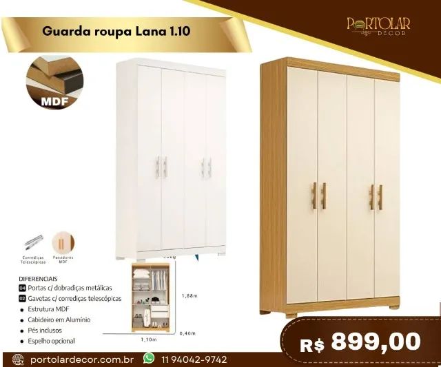 Guarda Lana 1.10 a pronta entrega 