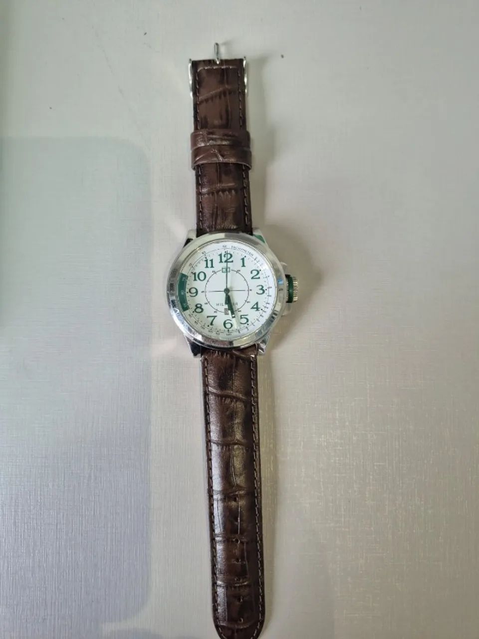 RELOGIO TOMMY HILFIGER ORIGINAL TH1790842 MASCULINO COURO - Foto 2