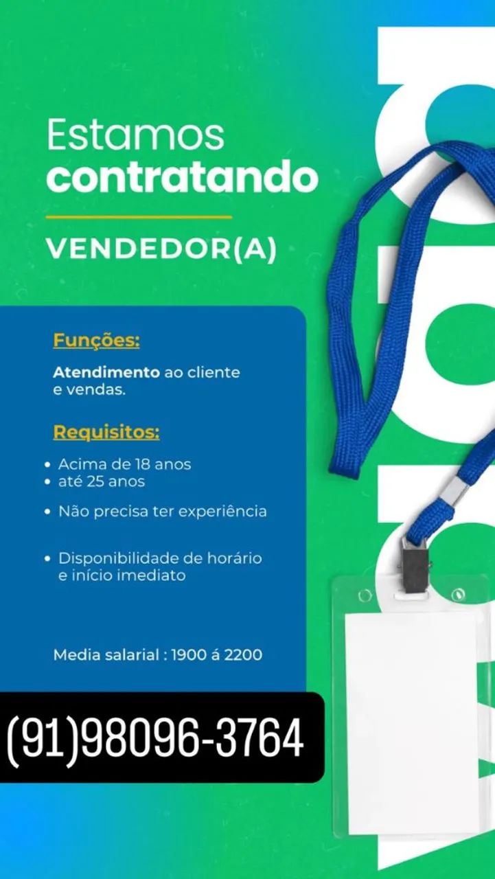 Vendedor(a) financeiro