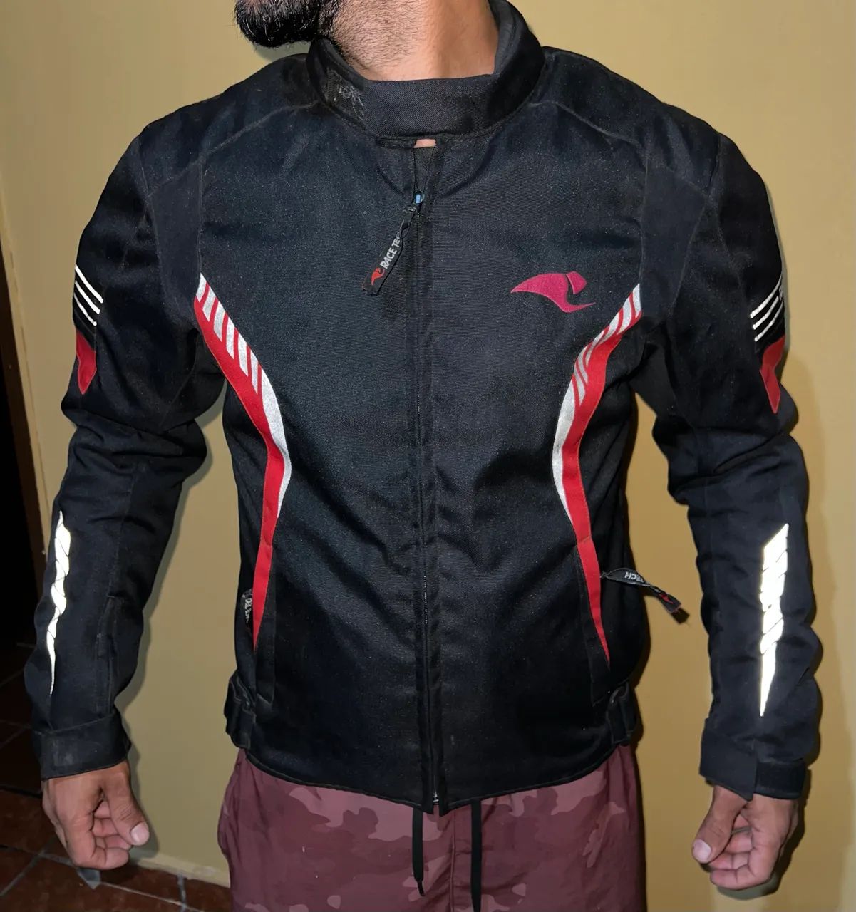 Jaqueta de Motoqueiro RACETECH 