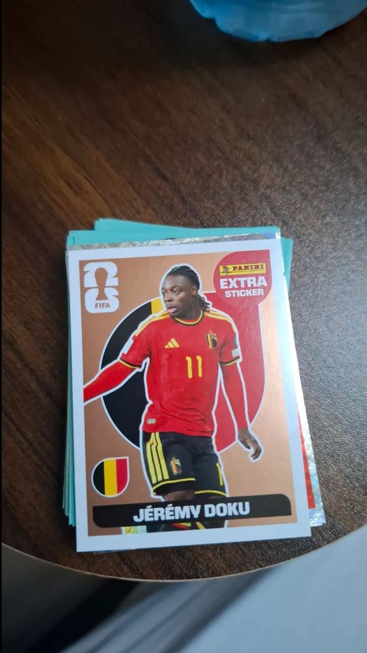 Legend Extra Sticker Jeremy Doku Bronze 2026 - Hobbies e coleções