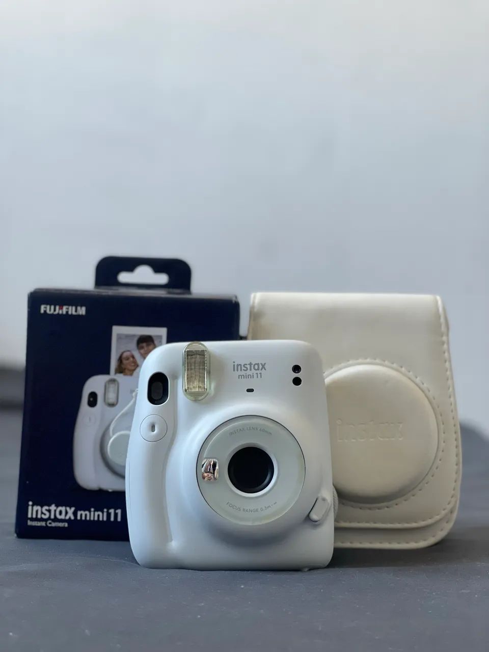 Câmera Instax Mini 11 Branca + Case Protetora Original - Foto 3