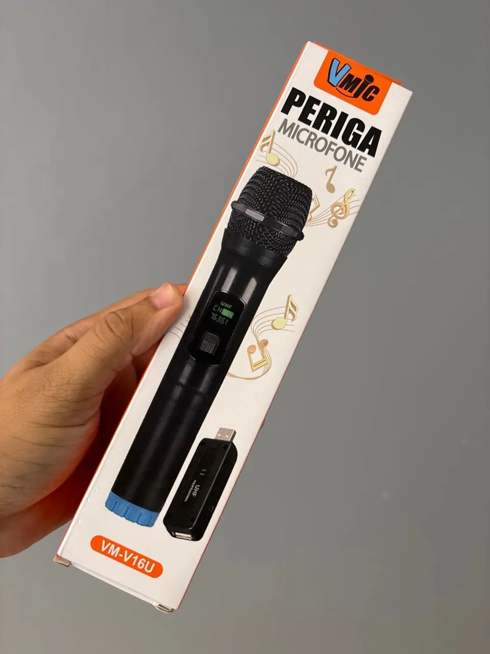 MICROFONE SEM FIO PROFISSIONAL
