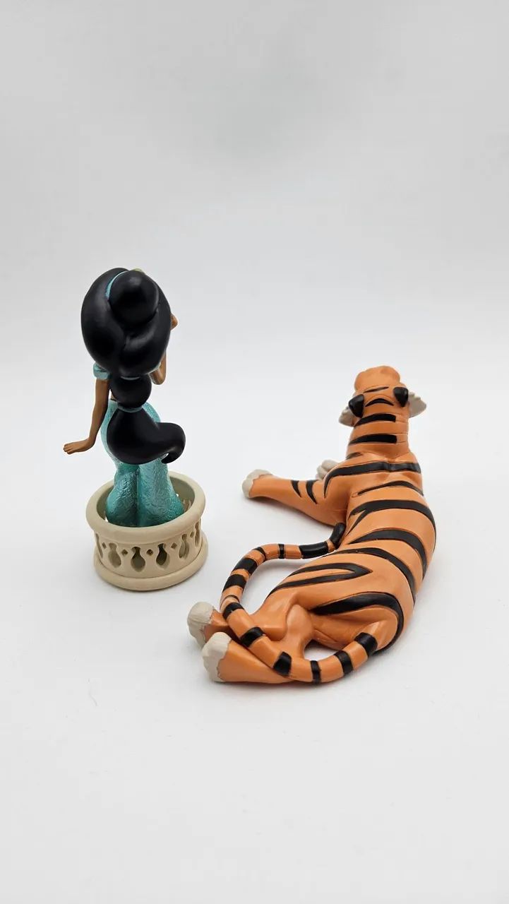Miniaturas Jasmine e Rajah (Disney Store) - Foto 2