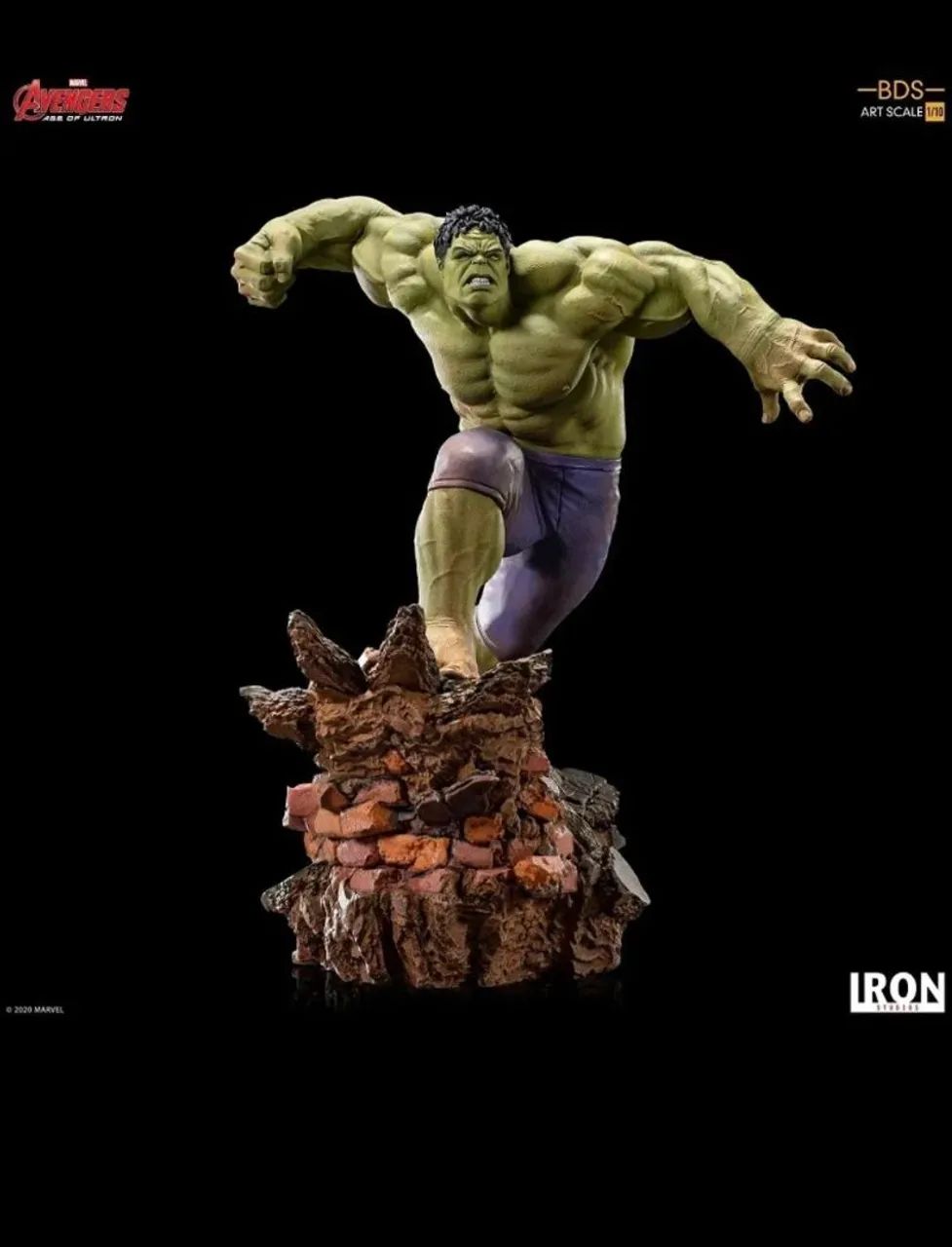 Estátua iron Studio 1/10 Hulk - Peças e Acessórios de Vídeo Game