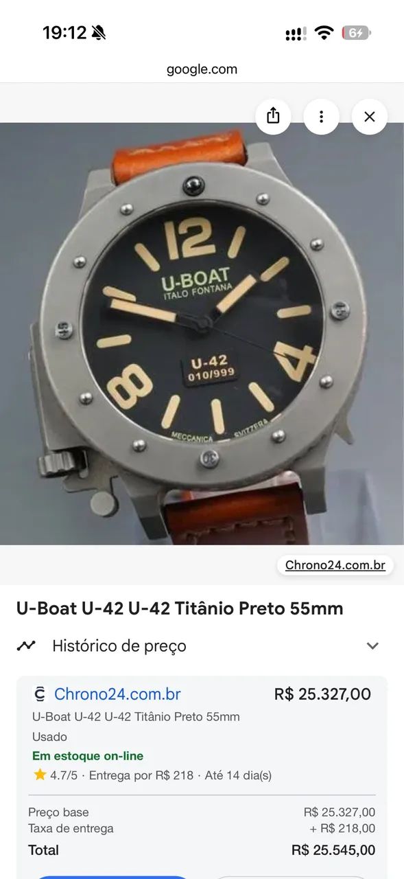 Relógio U-Boat U-42 - Foto 2