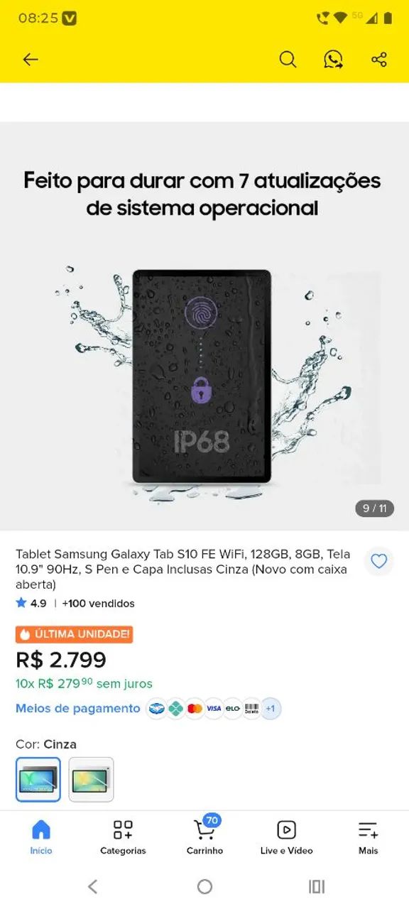 Galaxy Tab S10 Fe - Foto 5