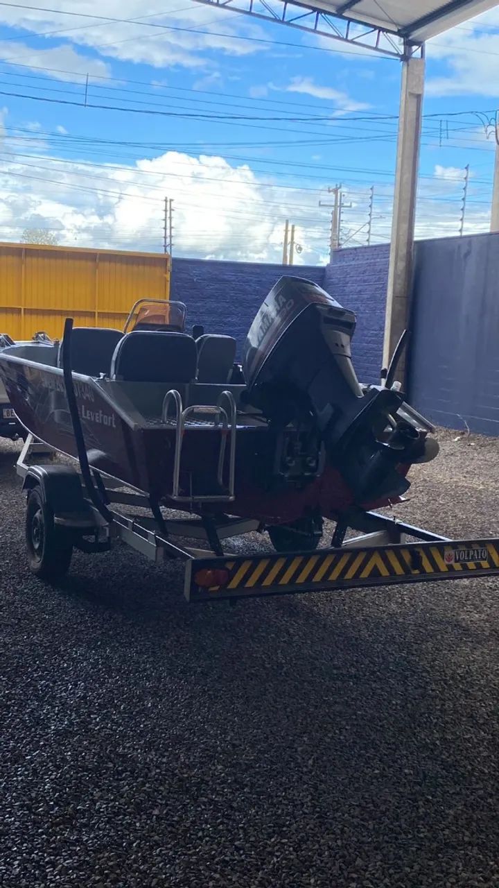 LANCHA MARAJO 17PES MOTOR 90HP - Foto 3