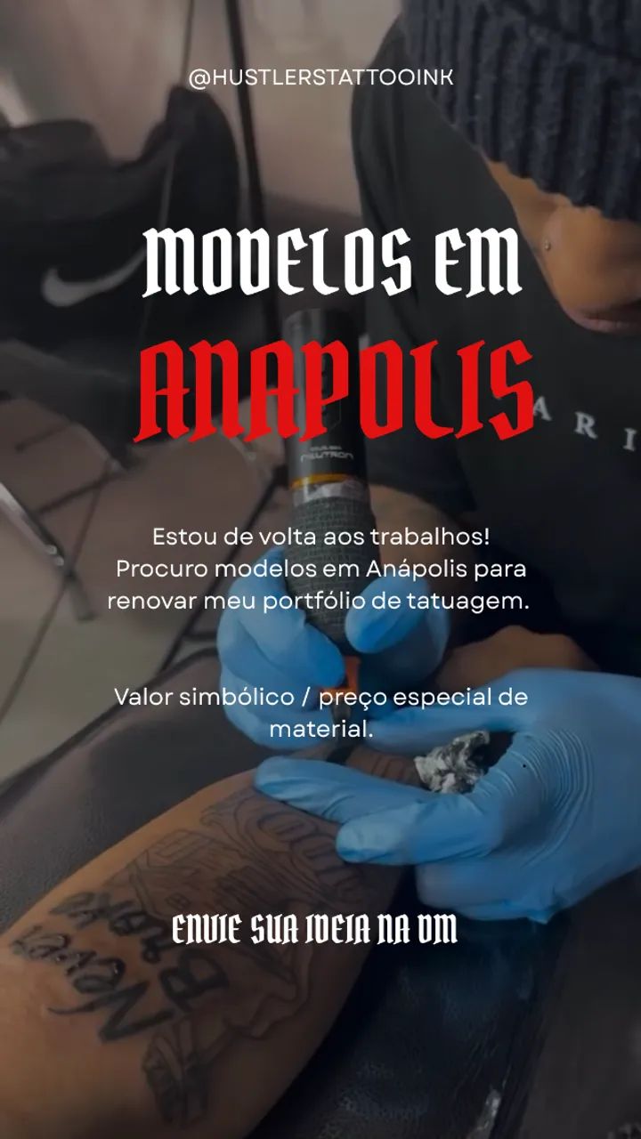 MODELOS PARA TATUAGEM ANAPOLIS COBRO SÓ MATERIAL 