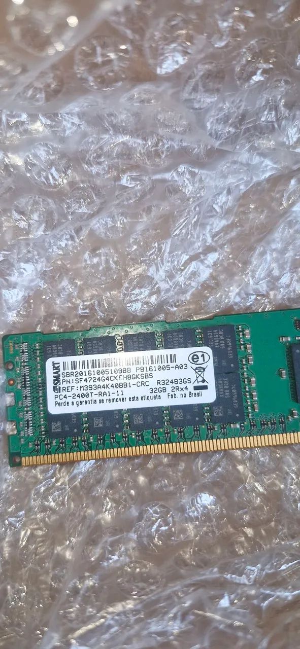 Memoria 32GB 2400 ECC DDR4