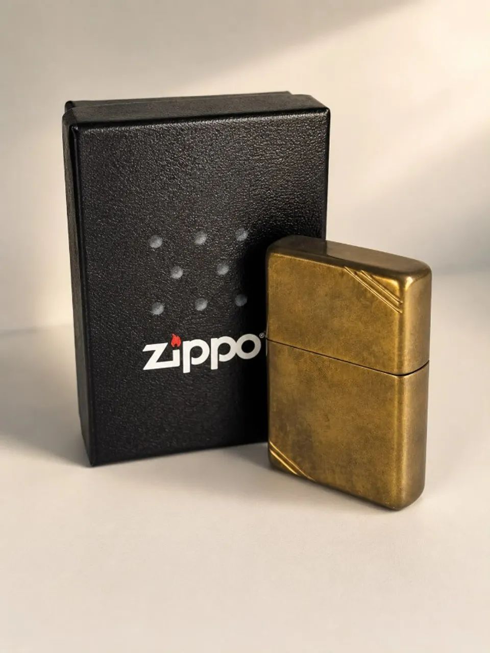 Isqueiro Zippo Original - Caixa Oxidada