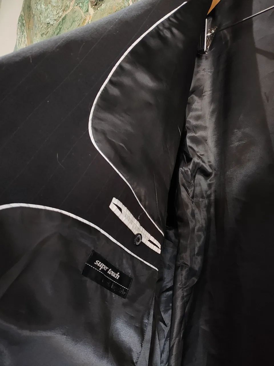 Blazer Masculino Super Touch GG Preto - Foto 2