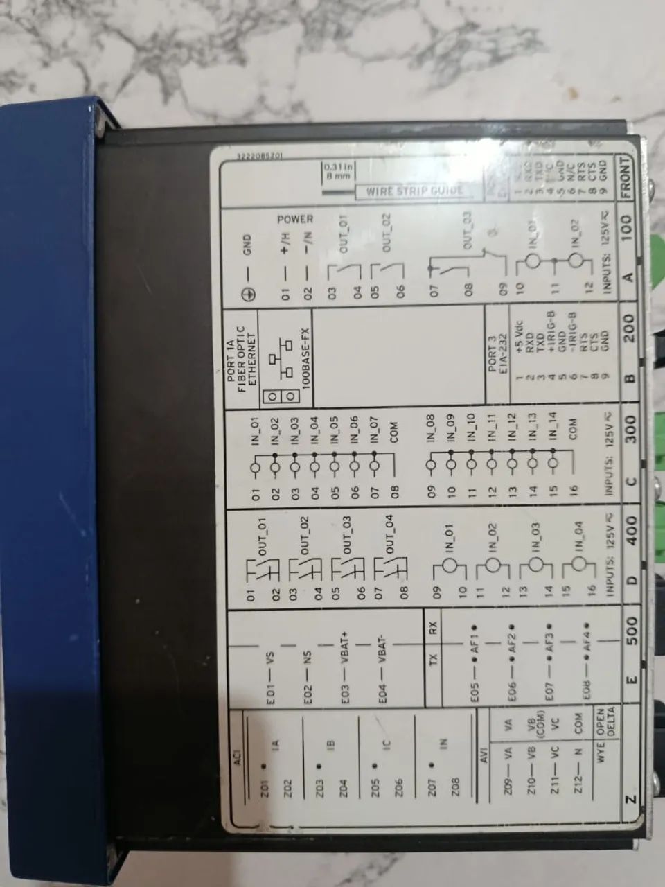 Relé de proteção SEL 751A - Foto 5
