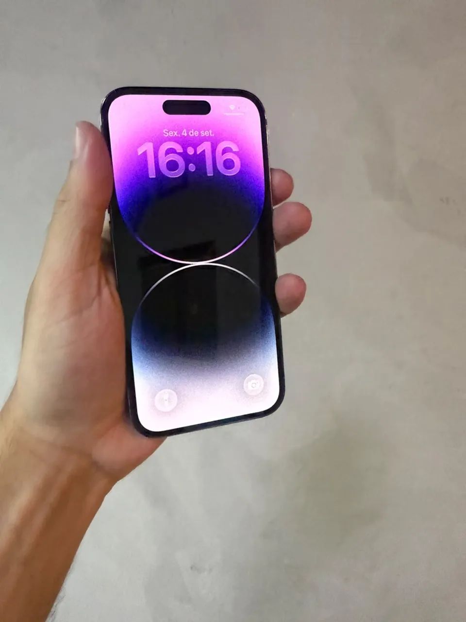 iPhone 14 pro 256 gb com caixa e cabo original 84% saúde todo original  - Foto 2