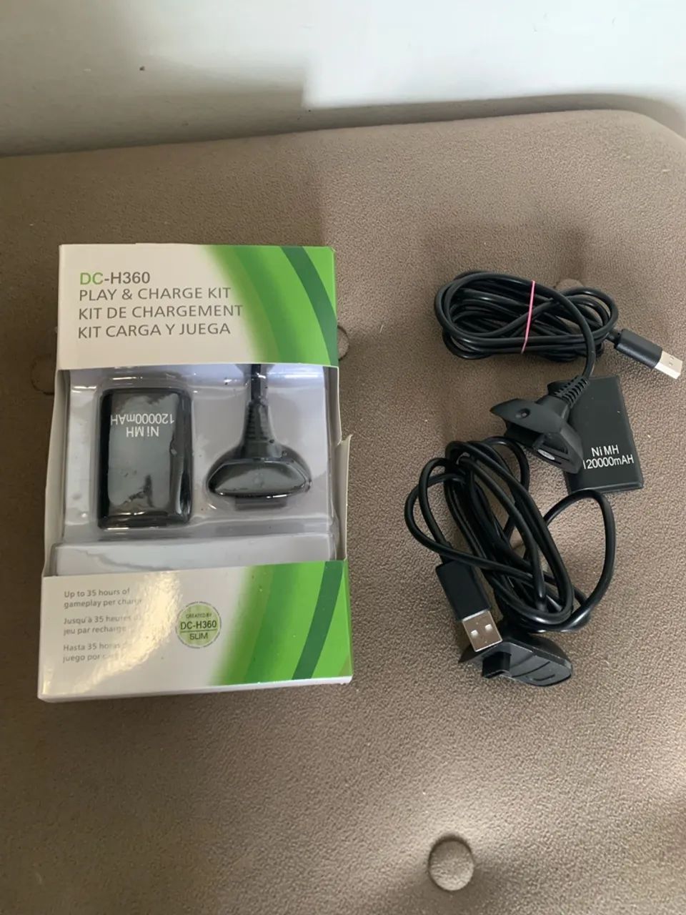 Kit Play e Charger XBOX 360