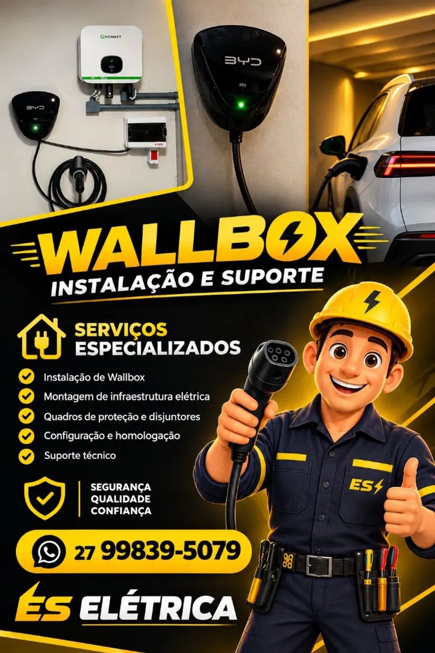  Instalação de Wallbox