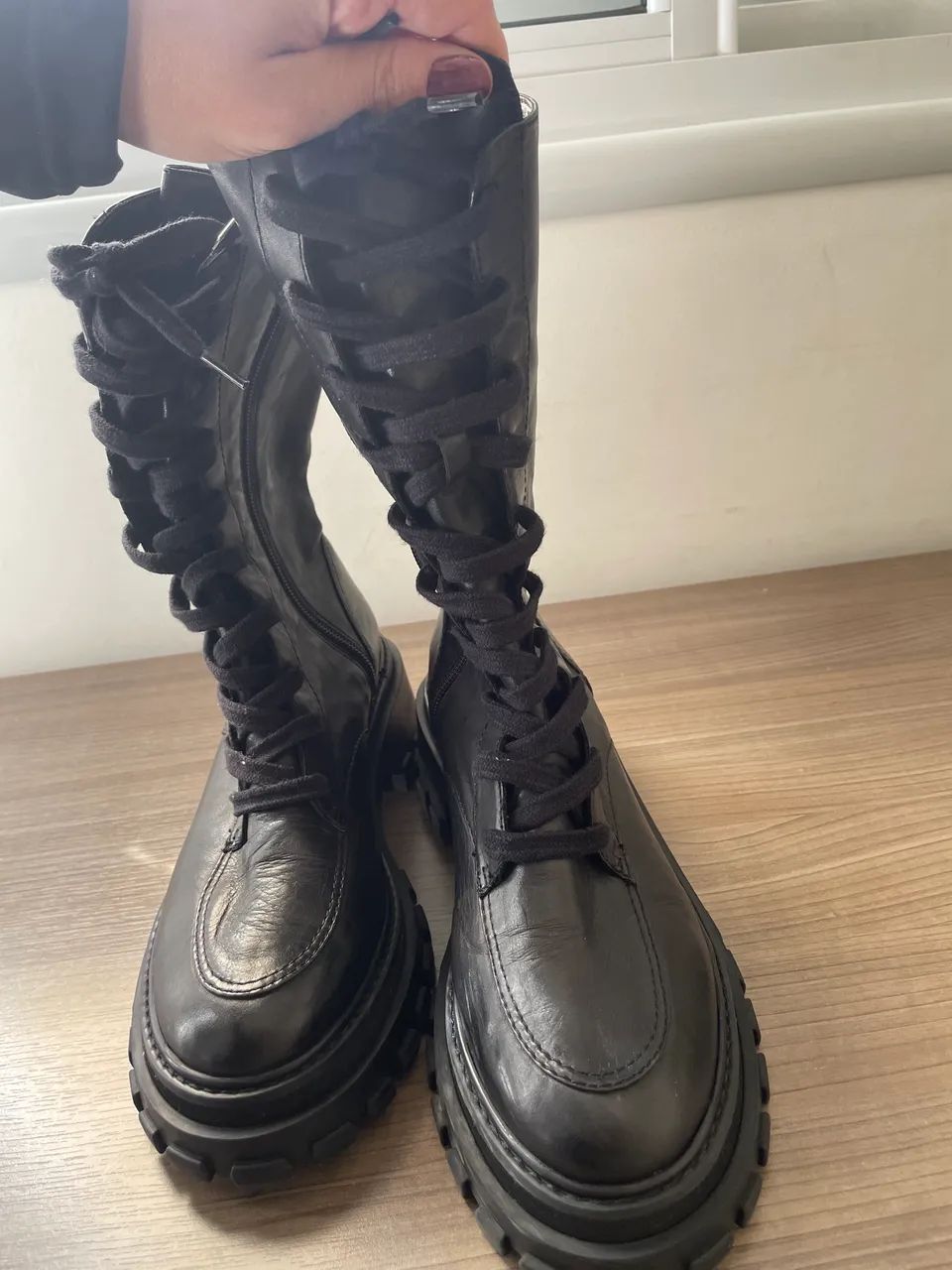 Bota Tratorada Couro Schutz  - Foto 4