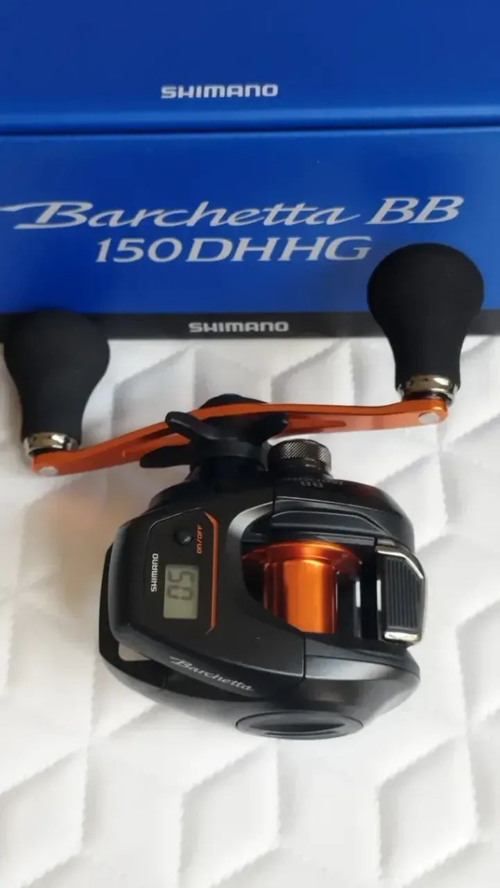 Carretilha Shimano 21 Barchetta Bb 150dh-hg / NOVA - Esportes