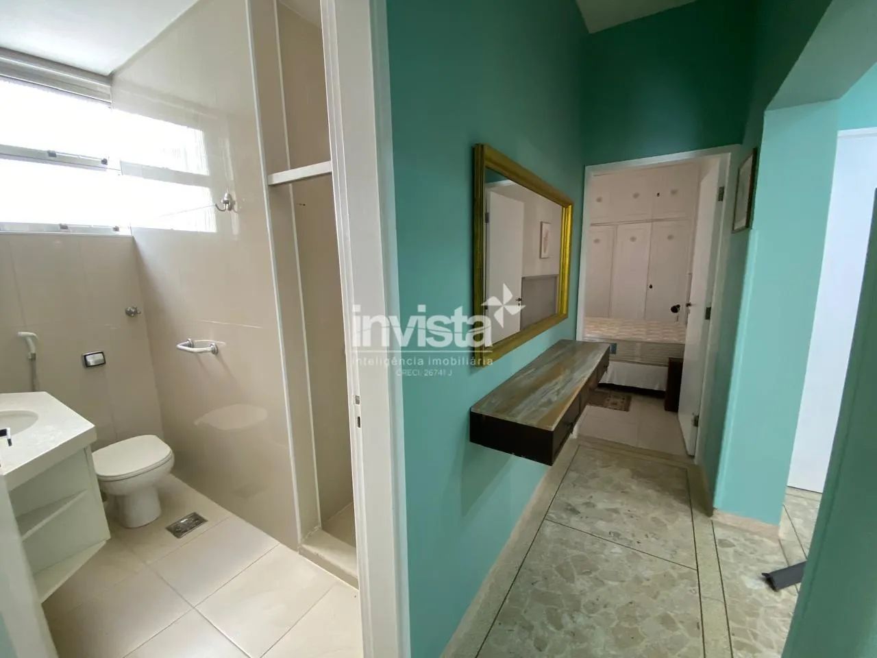 Apartamento 2 Dormitórios com Suíte, Frente ao Mar  Santos (José Menino) - Foto 9