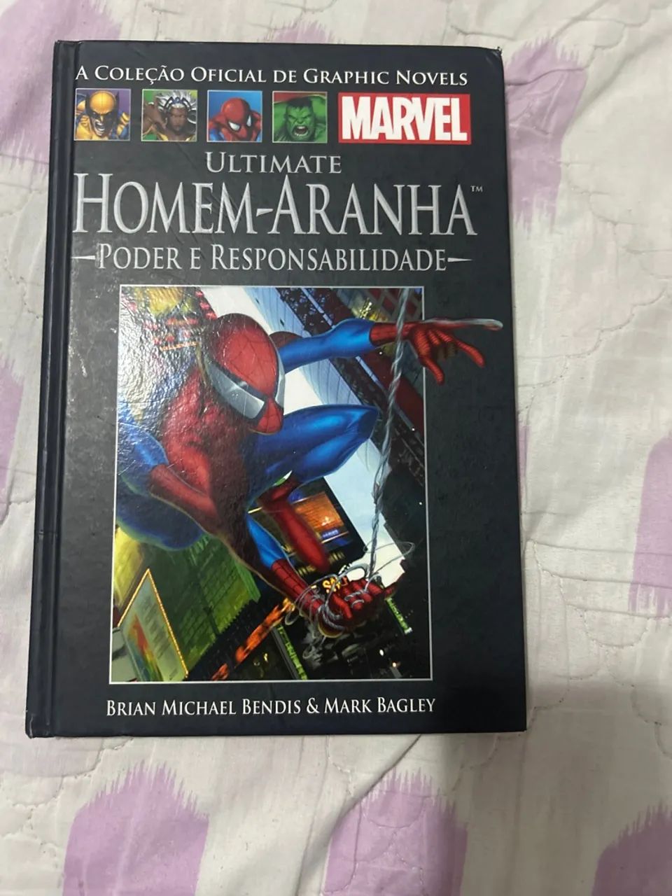 Ultimate Homem-Aranha poder e responsabilidade salvat 