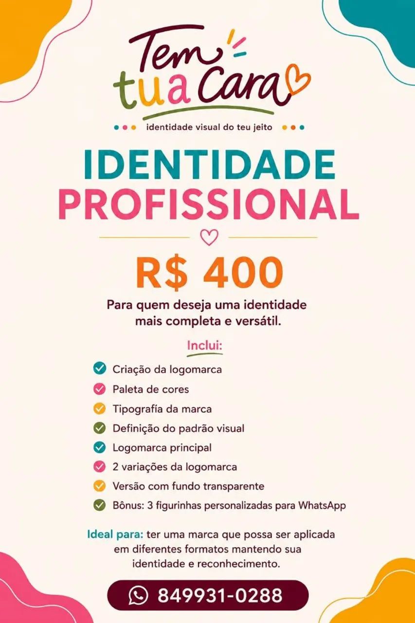 Mídia social personalizada criação de identidade visual - Foto 3
