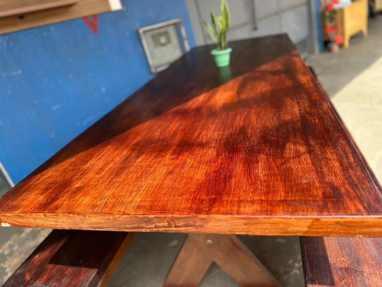 ?Mesa de madeira promoção imperdível ? - Foto 2