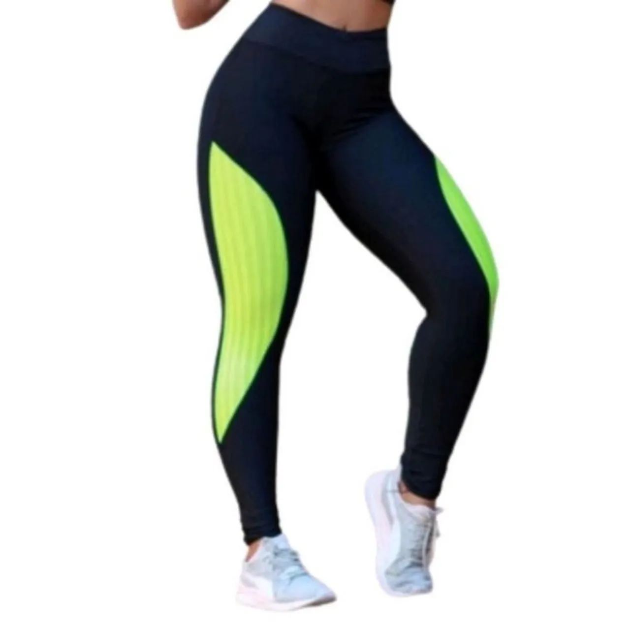Calça legging arrastão 
