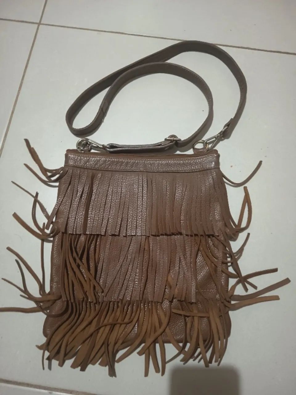 Bolsa de couro da Doramila