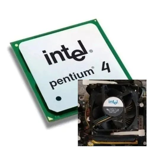 Kit Cooler + Processador Intel Pentium 4 3.0ghz /1m/800 Lga 478