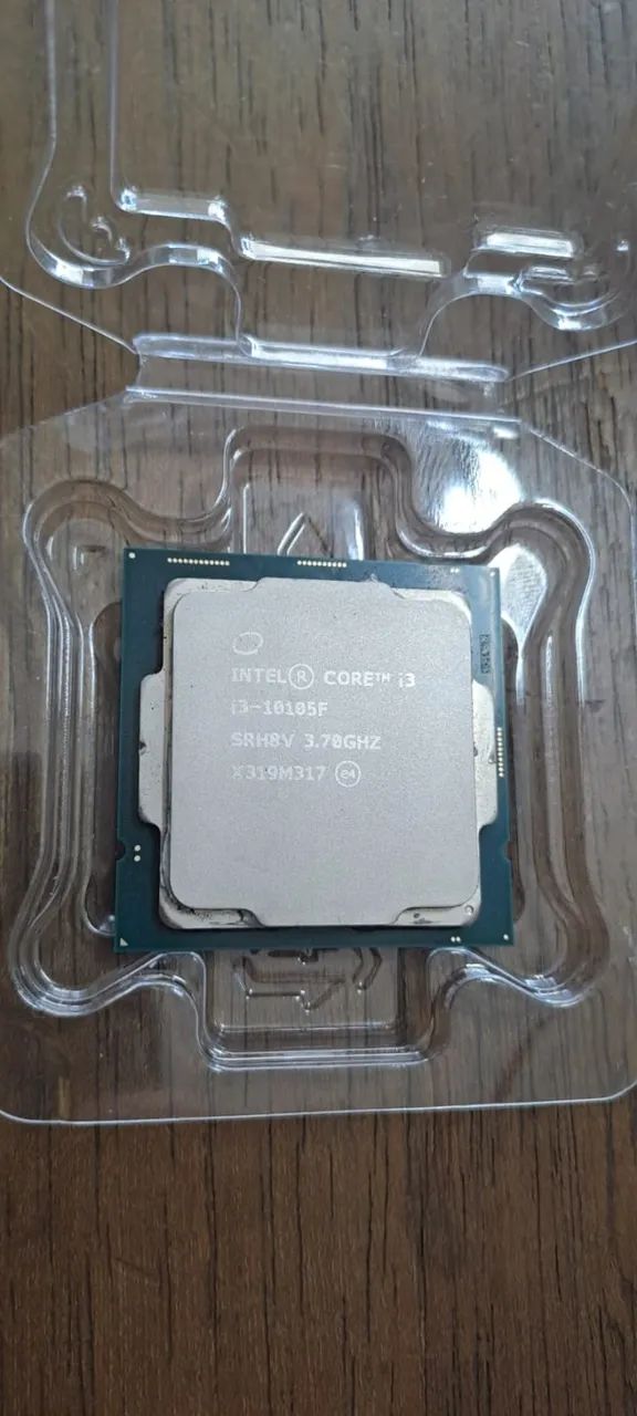 Processador Intel Core i3-10105F - 4.40 GHz, LGA 1200 (Sem vídeo integrado)