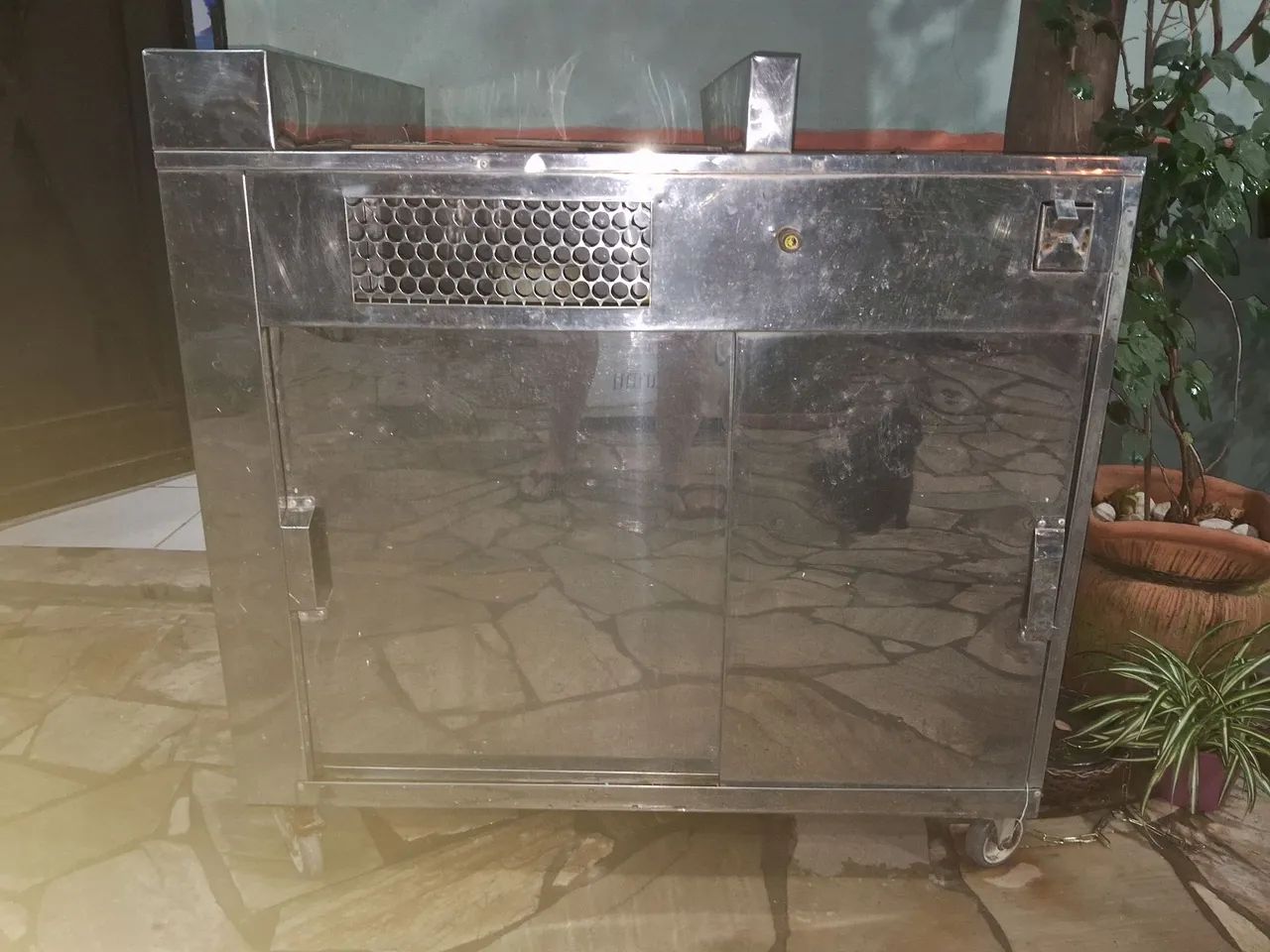 Carrinho INOX venda Milho Cozido ou Pastéis  - Foto 4