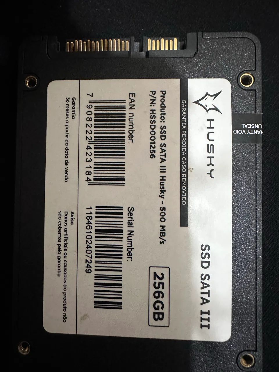 SSD 256 gb